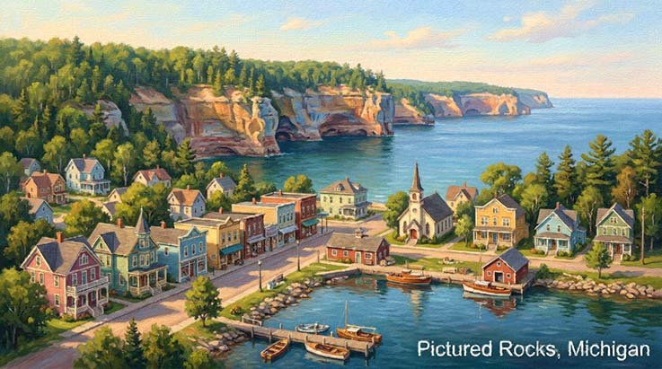 Pictured Rocks, MI